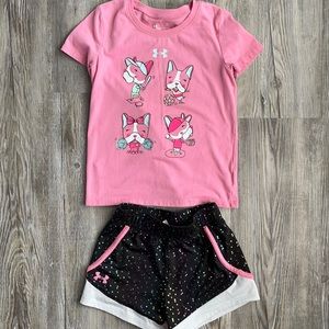 Under Armour girls set⚽️📣💕